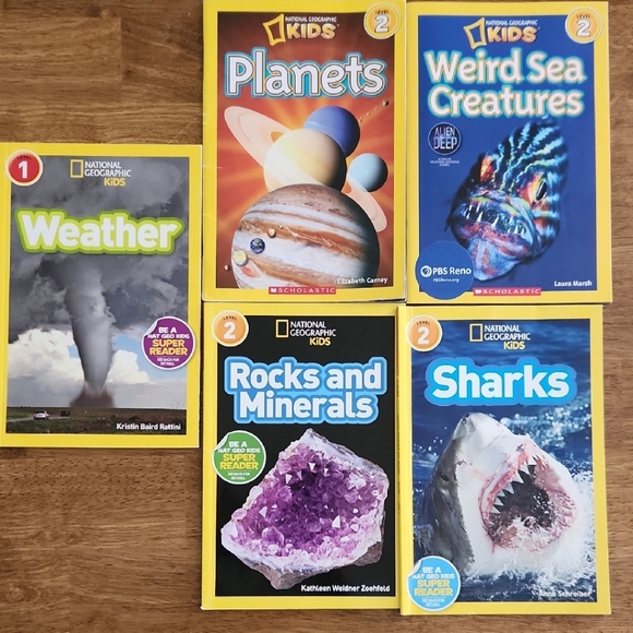 National Geographic Kids 5 Book Set - Picture 1 of 7
